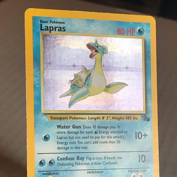 Lapras (Fossil) Holo - Picture 1 of 4